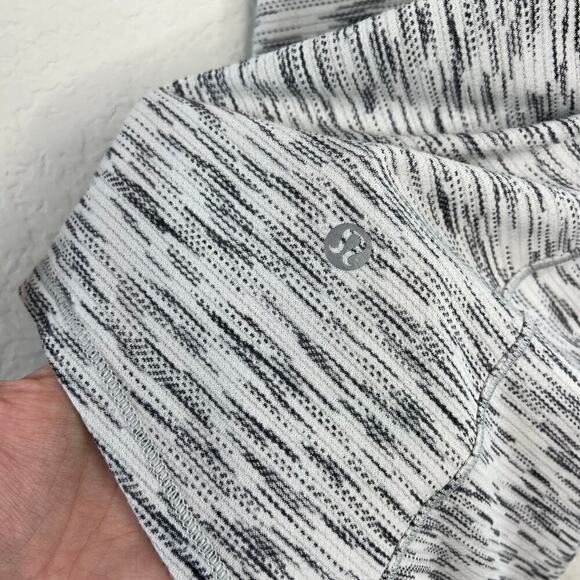 Lululemon Our Sport Athletic Tank Tiger Space Dye Black White Size 12 - Picture 5 of 7